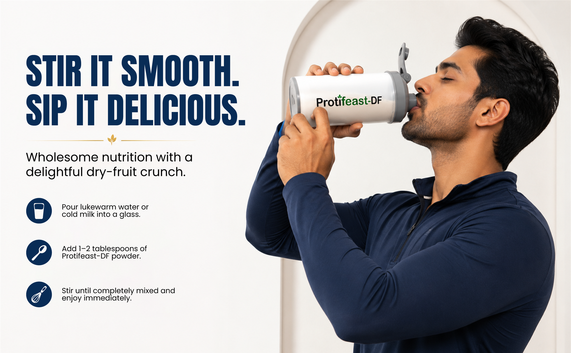 Multivitamin Protein Powder with Dry Fruits