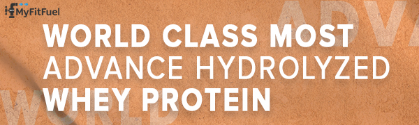 MyFitFuel Hydrolyzed Whey Protein Powder | 1 Kg, 30 Servings (Unflavoured) | Pre Digested Protein
