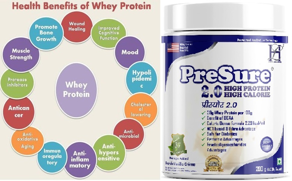 Whey Protein Vanilla Powder Creme Flavore For Men And Women_(200 GM)