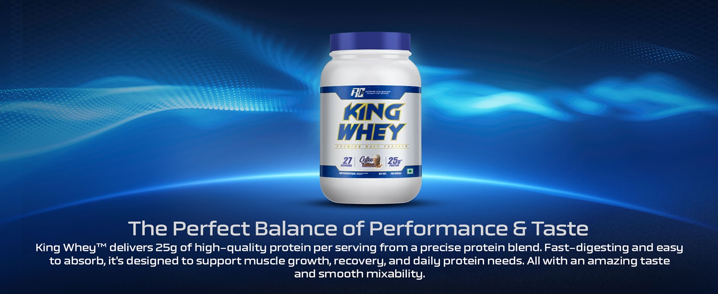 Ronnie Coleman Signature Series King Whey Protein, 907g (2lbs)