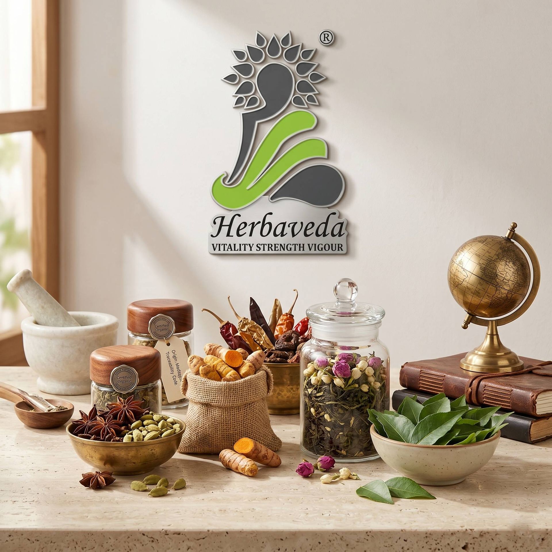 Herbaveda Pure Black Maca Root 100g - Premium Imported Herb for Natural Energy, Men's Vitality, Endurance, Daily Stamina & Physical Strength Support