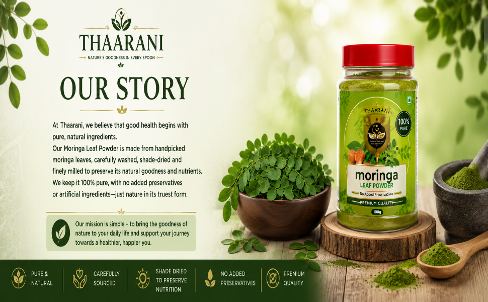 Thaarani Moringa Leaf Powder 100g