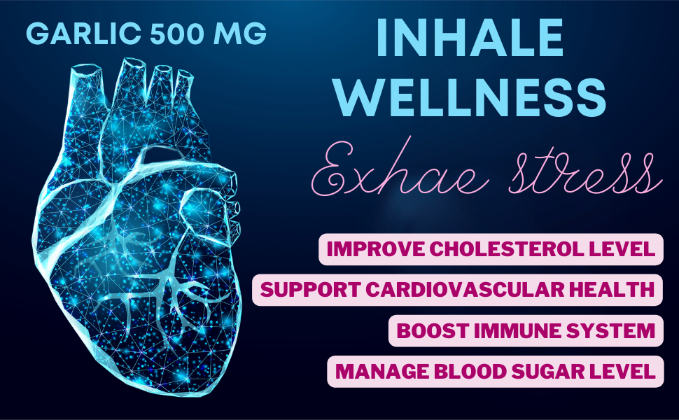 Garlic Extract 500mg Capsules
