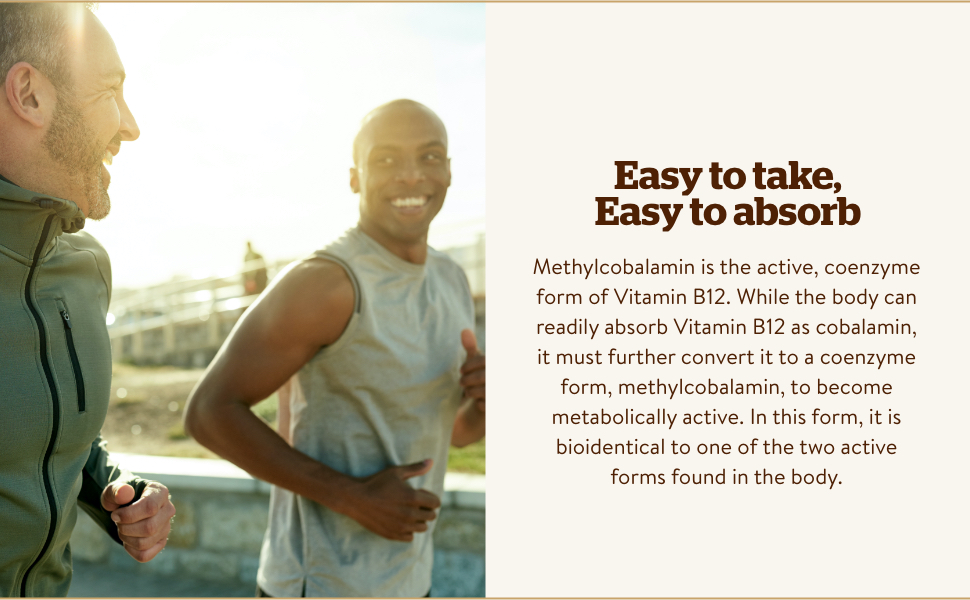 Solgar Methylcobalamin (Vitamin B12) 5000 mcg, 60 Nuggets - Cherry Flavor - Supports Energy Metabolism - Body-Ready, Active Form - Non-GMO, Vegan, Gluten Free - 60 Servings