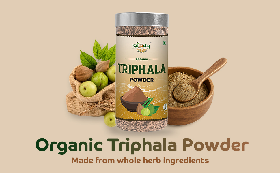 Organic Triphala Powder Ayurvedic Digestive Churan 260gm