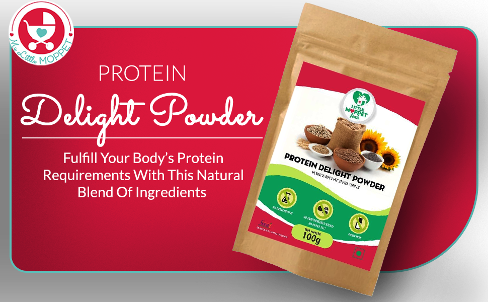 Little Moppet Foods Protein Delight Powder - 100g
