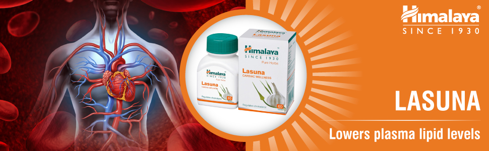 Himalaya Wellness Pure Herbs Hadjod Bone & Joint Wellness - 60 Tablet & Himalaya Wellness Pure Herbs Lasuna Cardiac Wellness Tablets - 60 Tablets