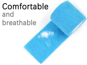 15 Rolls Self Adhesive Bandage Wrap | Non-Woven Self Adherent Vet Wrap Tape, Athletics Elastic Bandage for Sports,Pet Bandage, 5CM x 4.5M Cohesive Bandage Tape for Wrist & Ankle Sprain-Colorful