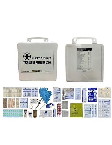 CSA Z1220 Type 3 Intermediate First Aid Kit | 24 Unit Plastic Box - Bulk Packed for 2-25 Workers