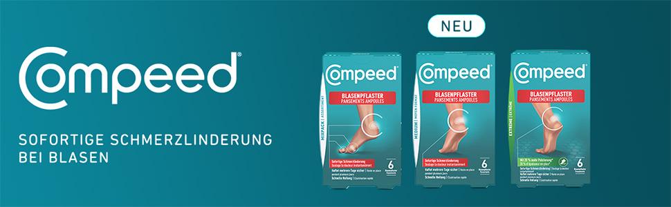 Compeed Blister Plasters Medium - 12 x Transparent Hydrocolloid Plasters