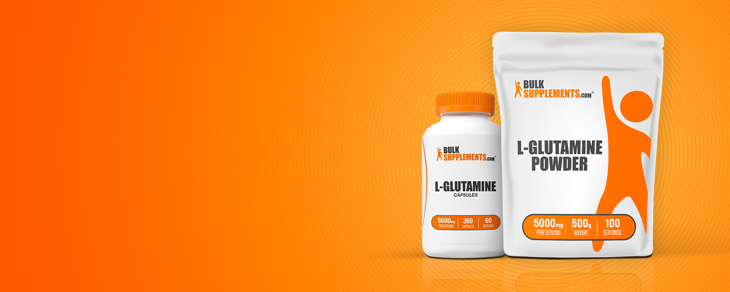 BulkSupplements.com L-Glutamine Powder - Glutamine Supplement, Immune & Gut Health Support, Unflavored - Gluten Free, 5g per Serving, 500g (1.1 lbs) (Pack of 1)