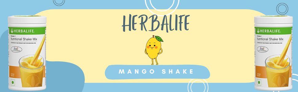 Herbalife Nutritional Shake Mix Mango Flavour, Pack of 1