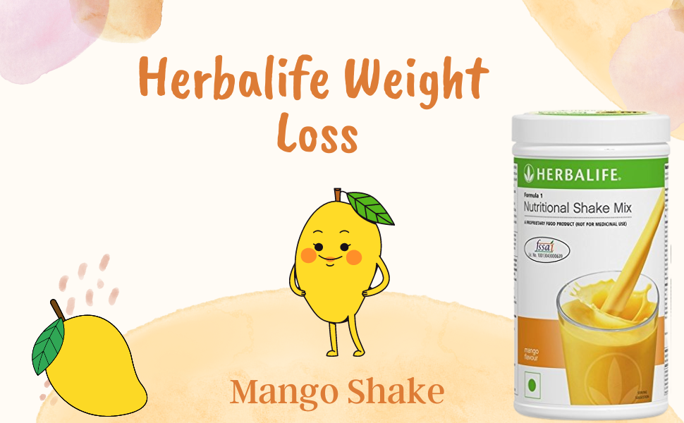 Herbalife Nutritional Shake Mix Mango Flavour, Pack of 1