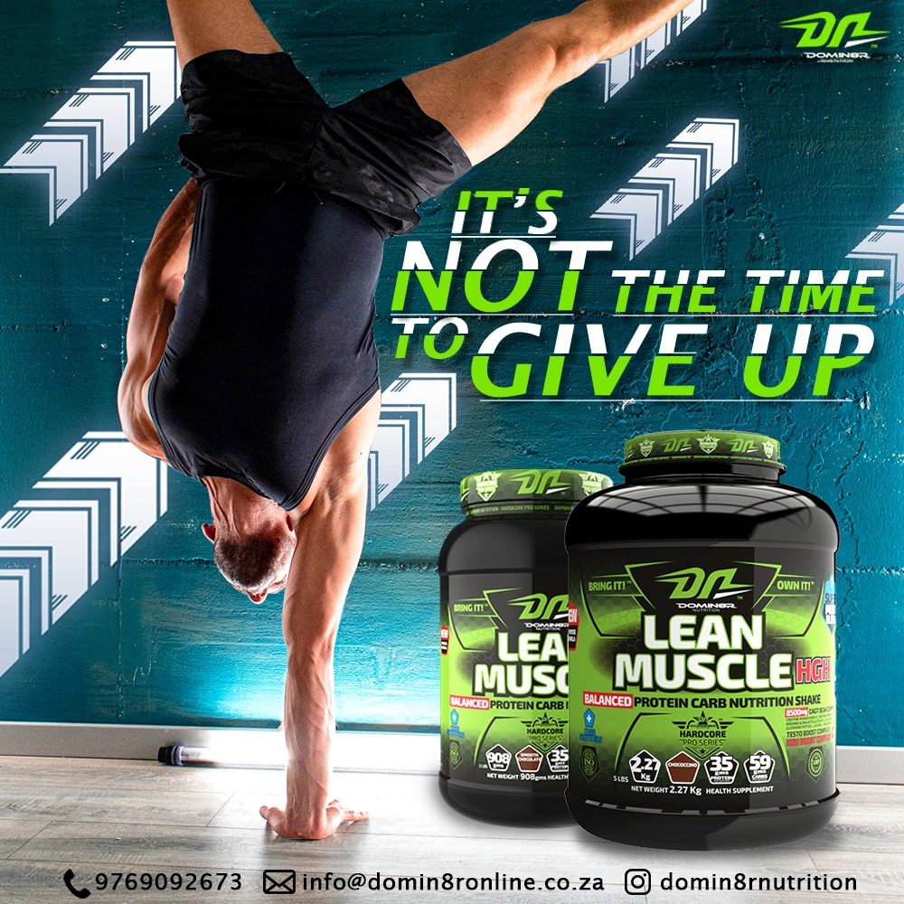 Domin8r DOMIN8R Lean Muscle HGH - 10 Lbs (Smooth Chocolate)
