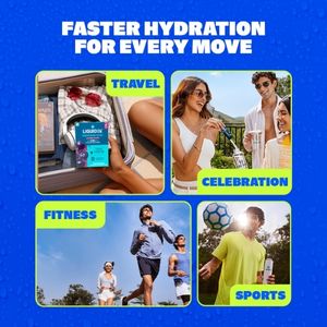 Liquid I.V. Hydration Multiplier – Lemon Lime | Hydration Drink Mix Powder 16 g | Pack of 12 | Sodium & Potassium | Easy-Mix Sticks | No Artificial Sweeteners