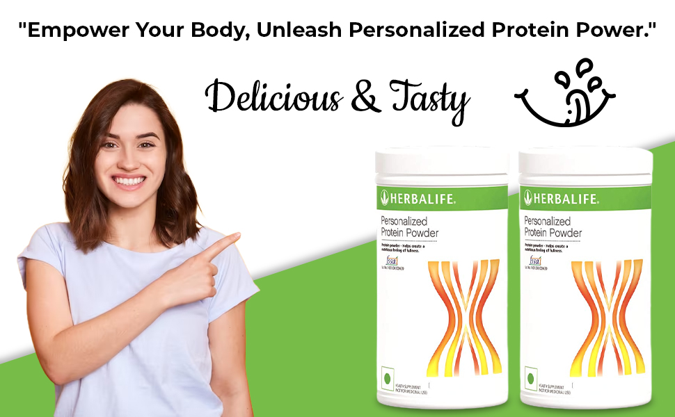 Herbalife Personalized Protein Powder Combo Pack Of 2 (400Gms)