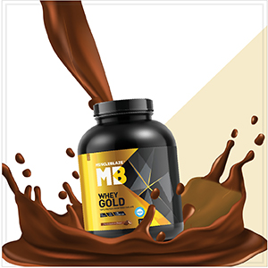 MuscleBlaze 100% Whey Gold Protein Powder Isolate, 1kg (2.2lbs)