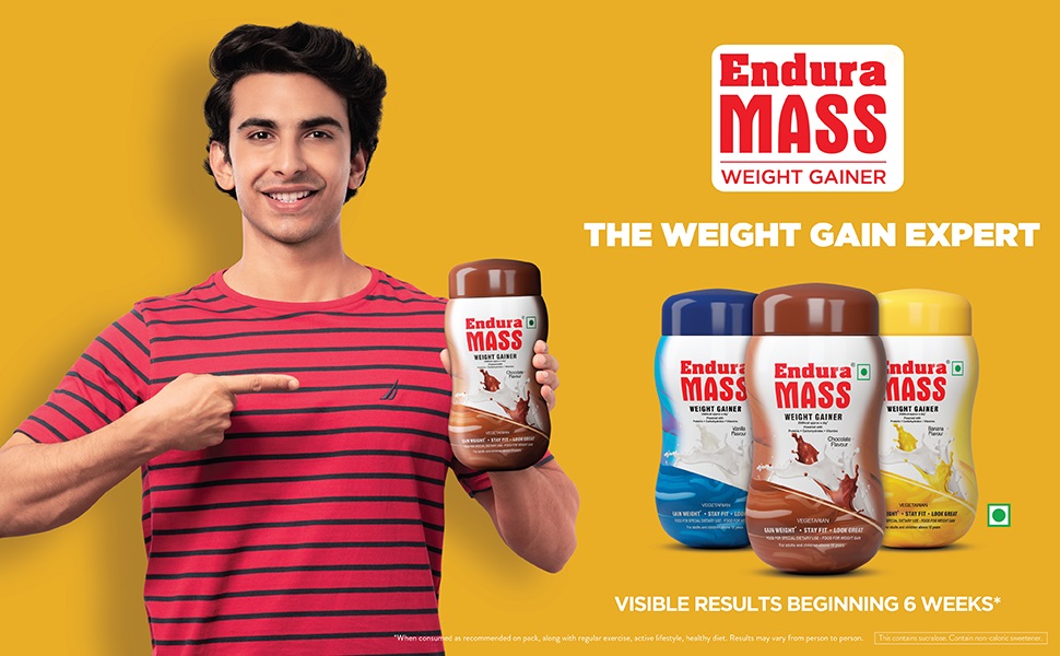 Endura Mass Weight Gainer (Vanilla, 500g)