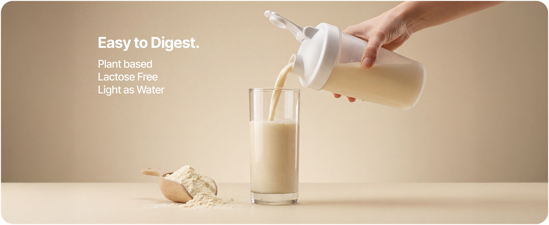 Maiva Pro Plant Protein Powder - 250g - Kerala Vanilla Bean (Vanilla) | 28g Protein, Pea Protein Isolate | No Artificial Sweeteners | Easy to Digest, Light on Stomach | No Bloating | Vegan, Lactose Free