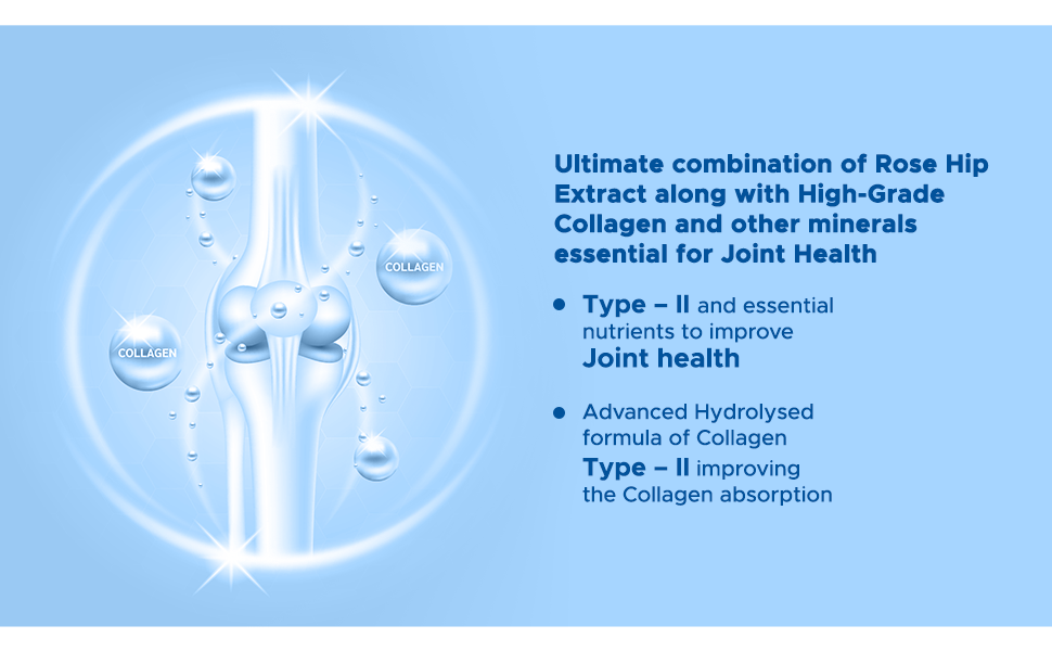 Jointace C2 Plus Tablets With Collagen 2, Glucosamine, Vitamin D, Rosehip Extract To Provide Joint Support & Strength, Reduce Joint Pain,| Nonvegetarian 10 Tablets (Pack Of 3) (3 STRIP)