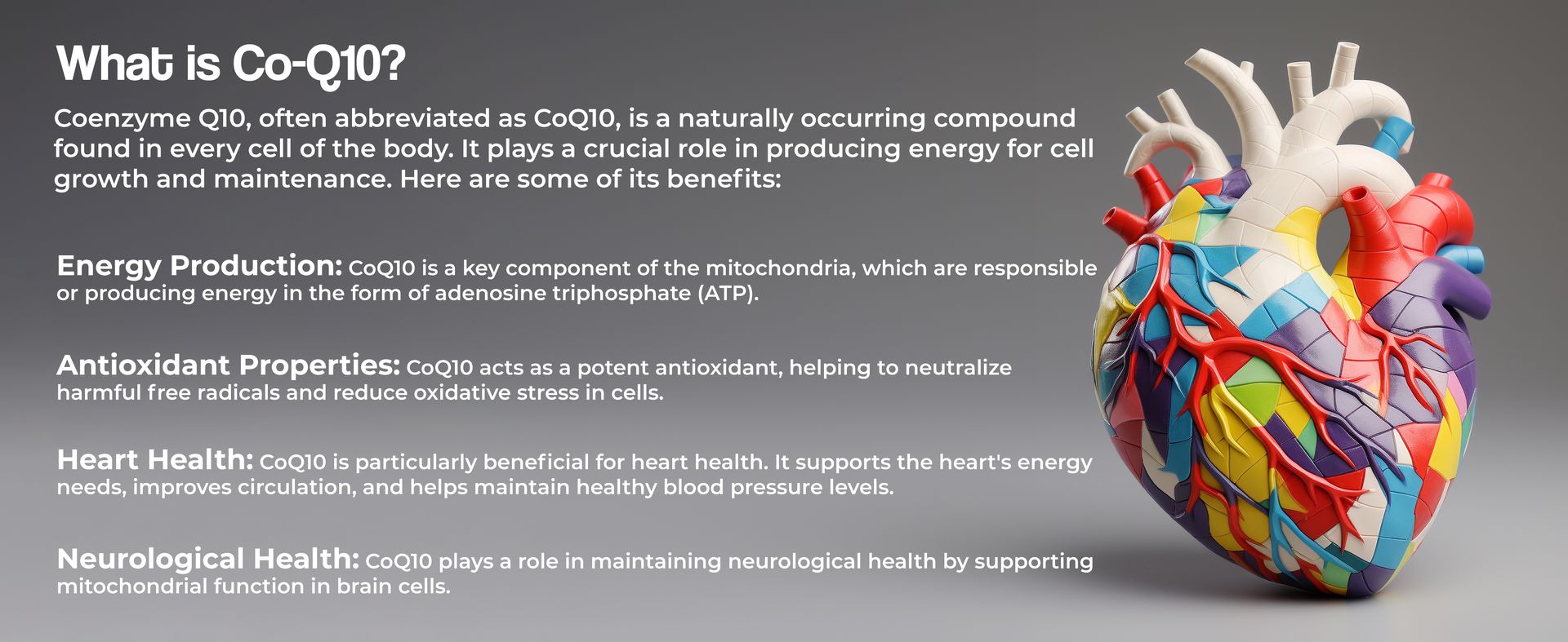 Health Veda Organics CoQ10 200 mg with BioPerine | 60 Capsules for Men & Women| High Absorption Coenzyme Q10 for Heart & Energy Support