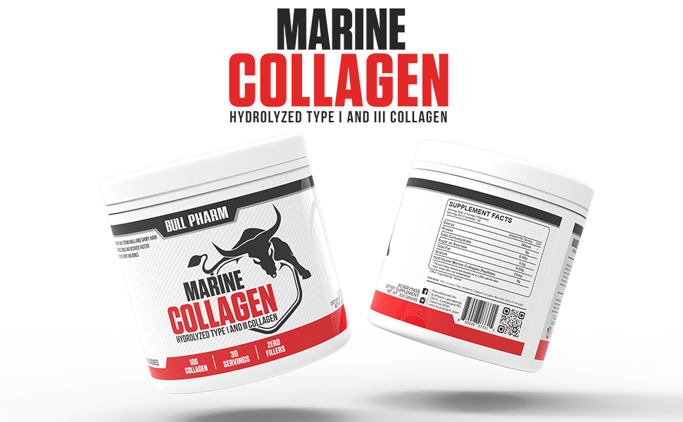 Hydrolyzed Marine Collagen Peptides (Type|& Type Iii)|For Healthy Joints, Shiny Hair & Nails, Smooth Skin, Lean Muscle Growth|Odourless|Unflavored|300 Grams|Fssai Approved - Powder