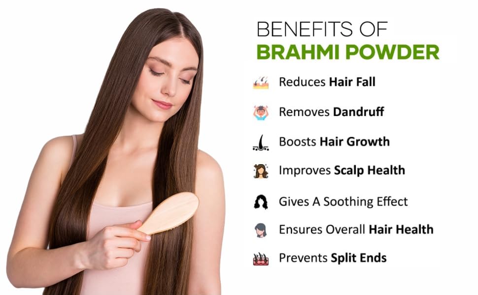 Brahmi Powder | for Memory & Brain Wellness Support - 200 Gm