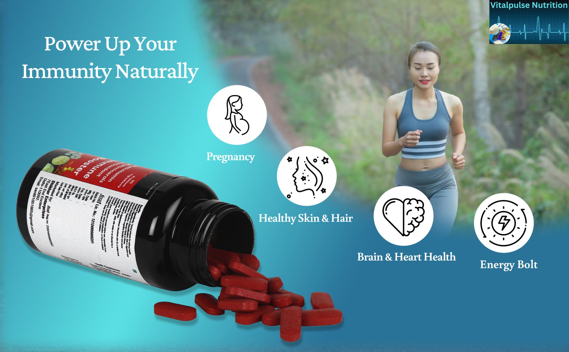 Multivitamin Immune Booster with Antioxidants & Minerals | Daily Immunity, Energy & Wellness | 60 Tablets (Pack of 1)