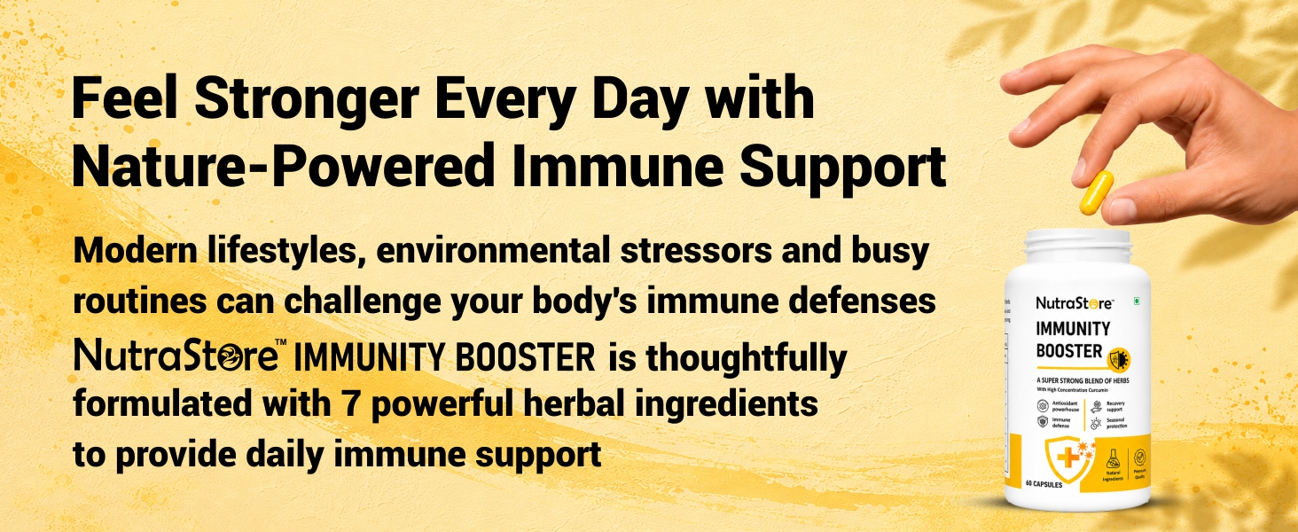 NutraStore Multivitamin Advanced & Immunity Booster Combo | Daily Vitamins, Minerals & Daily Immune Support | Energy, Strength, Wellness & Seasonal Defense | 30 Tablets + 60 Capsules
