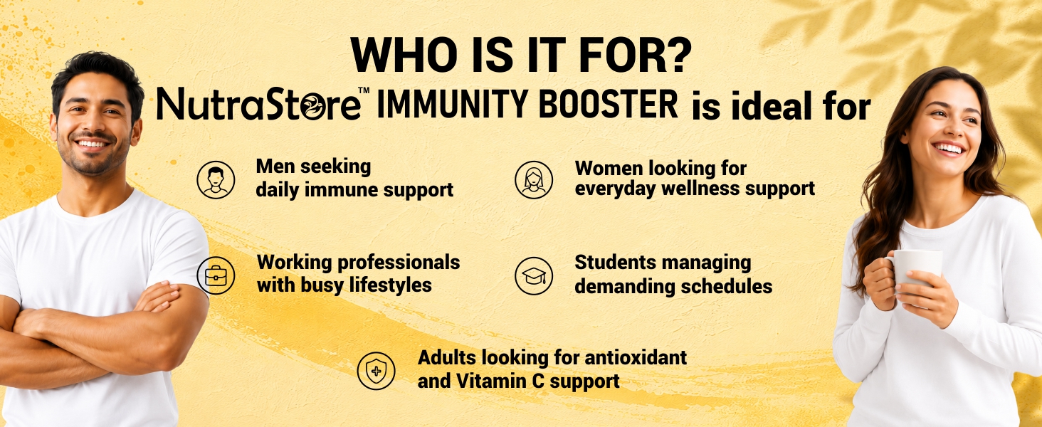 NutraStore Multivitamin Advanced & Immunity Booster Combo | Daily Vitamins, Minerals & Daily Immune Support | Energy, Strength, Wellness & Seasonal Defense | 30 Tablets + 60 Capsules