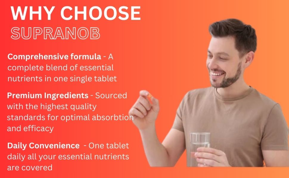 Scientifically Formulated Advance Multivitamin, Multi Minerals formula with Lysine, Lycopene, Biotin & Antioxidants to Support Overall Health And Vitality, Men & Women (30Tab)