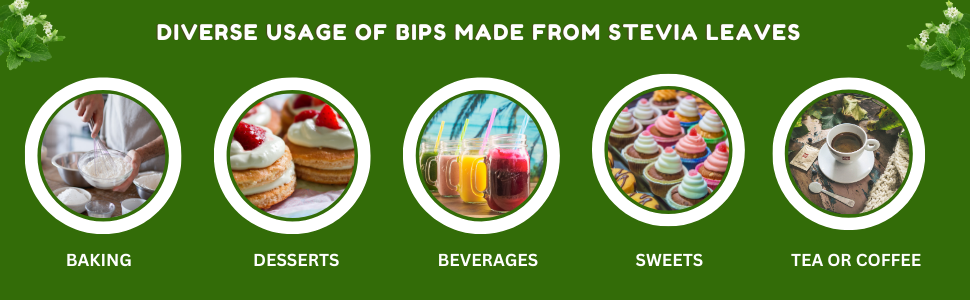 BIPS Sugar Free Stevia Powder 1Kg Jar.