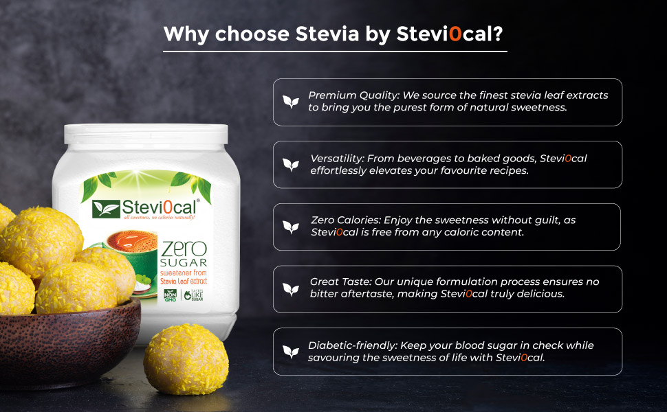 Stevia Sweetener Tablets | 15g, 100 Tabs | 0 Calories, Sugar Free