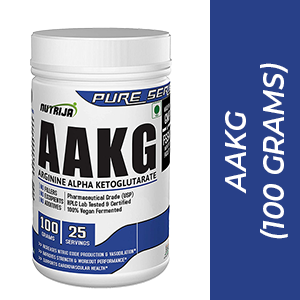 Nutrija AAKG- Arginine Alpha Ketoglutarate | For Strength & Vascularity -100 Grams