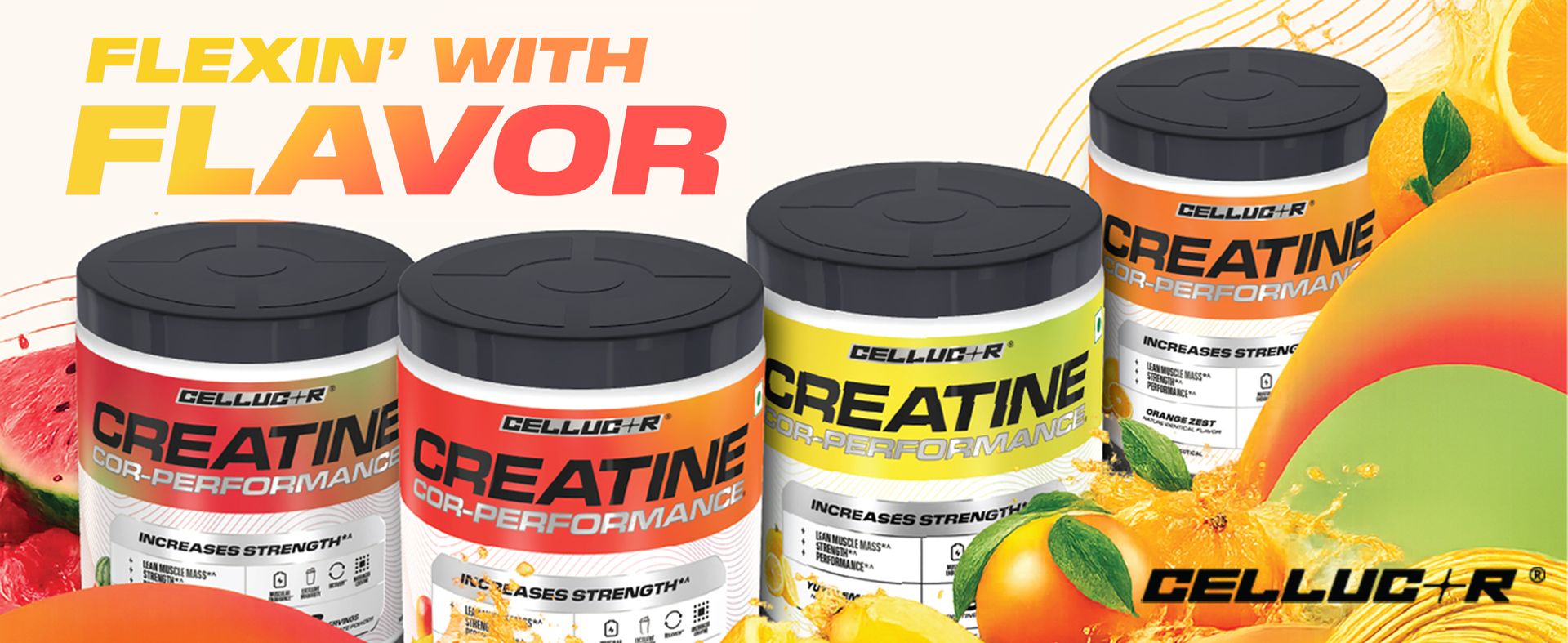 Cellucor Creatine Cor-Performance| Mango Desire | 125g | 33 serves| From the Makers of C4 | Micronized for Rapid absorption | Increases Muscle Strength & Performance