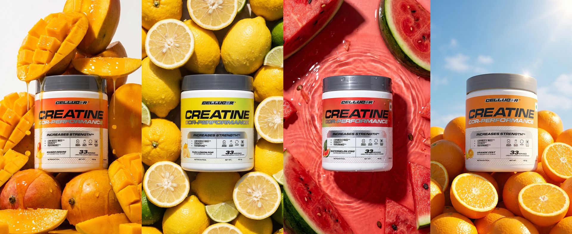 Cellucor Creatine Cor-Performance | Unflavoured | 100g | 33 serves| From the Makers of C4 | Micronized for Rapid absorption | Increases Muscle Strength & Performance