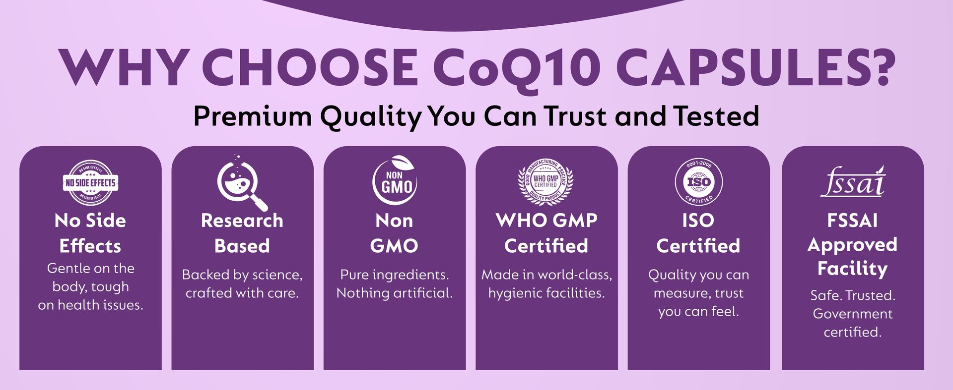 Coenzyme 10 - Coq10 Capsules | 200mg 60 Vegetarian Capsules - Supports Heart Health, Energy Production & Cellular Function