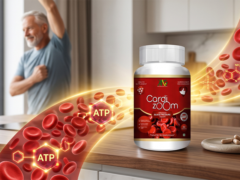 ANC Cardizoom with Arjuna Extract & Moringa Extract Heart Health Supplement Veg (60 Capsules) for Men & Women (Pack of 2)