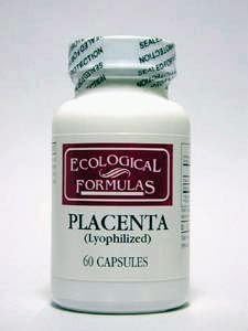 Ecological Formulas - Placenta 60 caps 250 mg 2