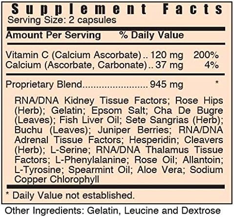Systemic Formulas K Kidney Bio Function #56 3