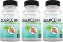 Quercetin 800mg w/Bromelain 165mg Per Serving- 120 Veggie Capsules-Full 60 Day Supply, Vitamin Supplement, Bioflavonoids, Gluten Free, Non-GMO (Pack of 3) 2