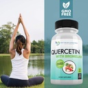 Quercetin 800mg w/Bromelain 165mg Per Serving- 120 Veggie Capsules-Full 60 Day Supply, Vitamin Supplement, Bioflavonoids, Gluten Free, Non-GMO (Pack of 3) 4