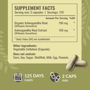 HERBAMAMA Ashwagandha Capsules - 1500mg Pure Ashwagandha Root for Relaxation & Mood Support - Vegan, Non-GMO Focus & Calming Supplement for Adults, 250 Caps 4