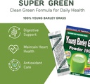 Yamamoto Kanpoh YAMAKAN Barley Grass Juice Powder, Young Barley Grass Powder Rich in Minerals, Vitamins & Plant-Based Protein for Women & Men, Grass Juice from Japan, Non GMO 22 Count 5