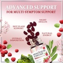 Menopause Supplements for Women Gummies - Menopause Relief Gummy, Complete Natural Mild Hot Flashes & Night Sweats Support, Multi-Benefit Support for Balance & Energy, Gluten-Free - 60 Gummies 6