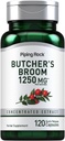 Piping Rock Butchers Broom Supplement | 1250 mg | 120 Capsules | Herbal Root Extract | Non-GMO, Gluten Free 2