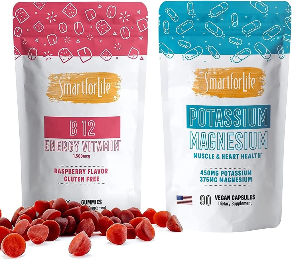 Smart for Life Potassium Magnesium Capsule & Vitamin B12 2