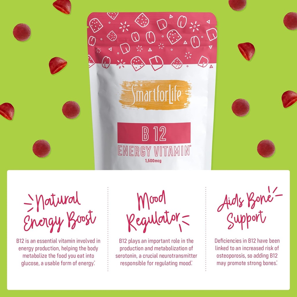 Smart for Life Potassium Magnesium Capsule & Vitamin B12 5
