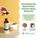 Soursop with Sea Moss Liquid Supplement – More Concentrated Than Sea Moss Gel – Easily Mix with Drinks – Soursop Bitters Liquid Drops for Hydration and Immune Support (Lemon Lime, 60mL) 6