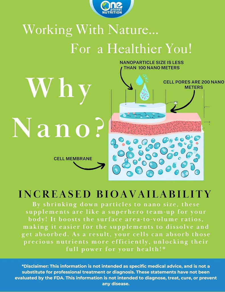 One Planet Nutrition Nano Shilajit Powder 8 oz (454 Servings), 40-60% Fulvic Acid, Nano for Enhanced Absorption, Supports Overall Wellness, Non-GMO, Vegan, Gluten Free 3